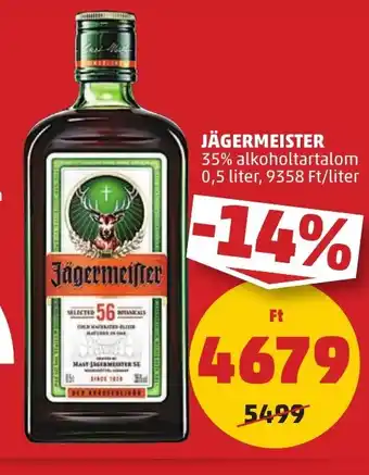 PENNY JÄGERMEISTER 0,5 l ajánlat