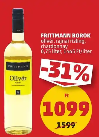 FRITTMANN BOROK 0,75 l