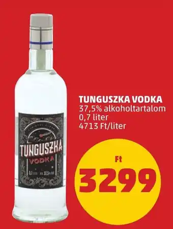 PENNY TUNGUSZKA VODKA 0,7 l ajánlat