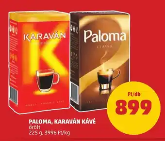 PENNY PALOMA, KARAVÁN KÁVÉ 225 g ajánlat