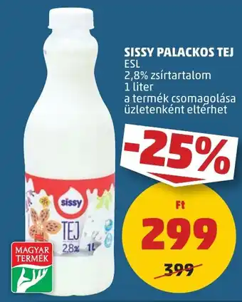 PENNY SISSY PALACKOS TEJ ESL 1l ajánlat