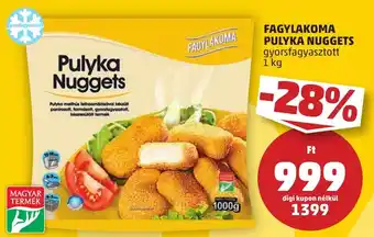 PENNY FAGYLAKOMA PULYKA NUGGETS 1 kg ajánlat