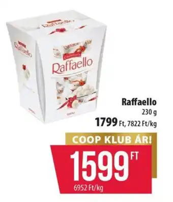 Coop Raffaello 230g ajánlat