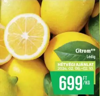 Coop Citrom kg ajánlat