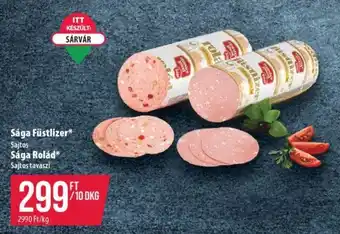 Coop Sága Füstlizer, Sága Rolád 10dkg ajánlat