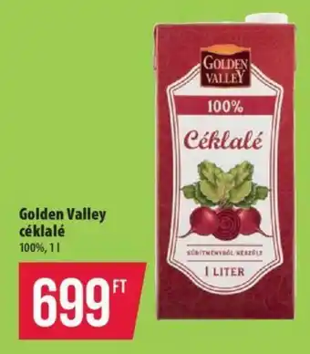 Golden Valley céklalé 100%, 1l