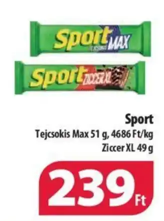 Sport Tejcsokis Max 51 g