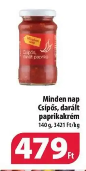 Coop Minden nap Csípős, darált paprikakrém 140 g ajánlat