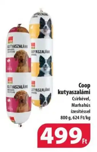 Coop Coop kutyaszalámi 800g ajánlat