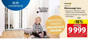 Lidl Safety 1st Biztonsági rács 1 db ajánlat