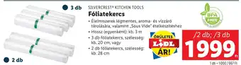 Lidl SILVERCREST KITCHEN TOOLS Fóliatekercs 2 - 3 db ajánlat