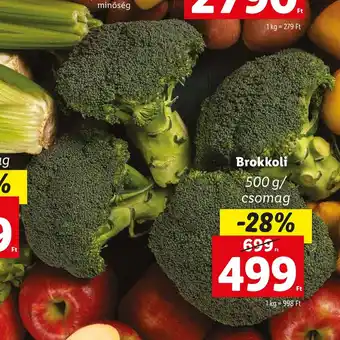 Lidl Brokkoli 500 g ajánlat