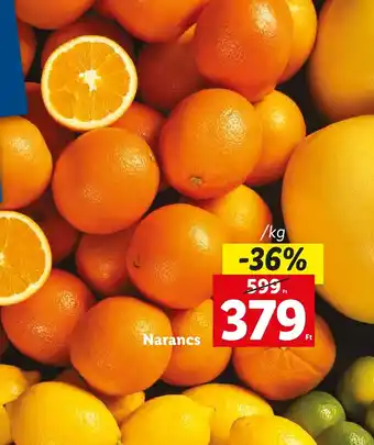 Lidl Narancs 1 kg ajánlat