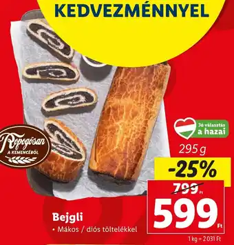 Lidl Bejgli 295 g ajánlat