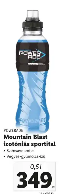POWERADE Mountain Blast izotóniás sportital 0,5 l