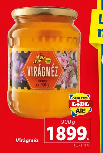 Lidl Virágméz 900 g ajánlat