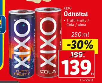 Lidl XIXO Üdítőital 250 ml ajánlat