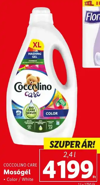 Lidl COCCOLINO CARE Mosógél 2,4 l ajánlat