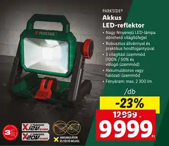 PARKSIDE Akkus LED-reflektor 1 db