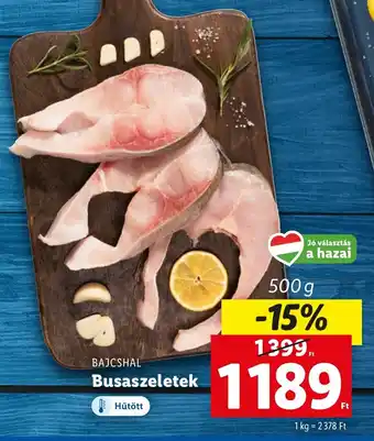 Lidl BAJCSHAL Busaszeletek 500g ajánlat