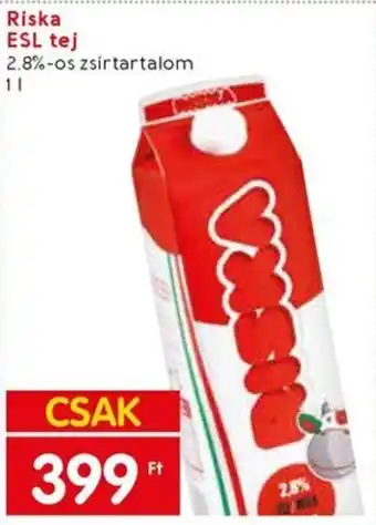 Spar Riska ESL tej 1l ajánlat