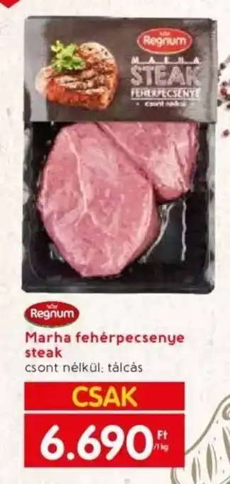 Spar Marha fehérpecsenye steak 1kg ajánlat