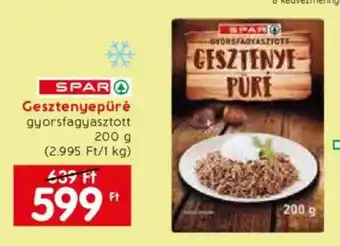 Spar Gesztenyepüré 200g ajánlat