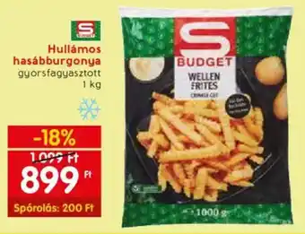 Spar Hullámos hasábburgonya gyorsfagyasztott 1 kg ajánlat