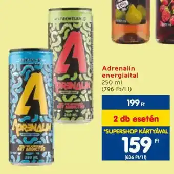 Adrenalin energiaital 250ml