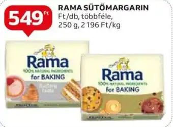 Auchan RAMA SÜTŐMARGARIN 250g ajánlat