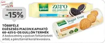 Auchan TÖBBFÉLE EGÉSZSÉG PIACON KAPHATÓ 60-425 G-OS GULLÓN TERMÉK ajánlat