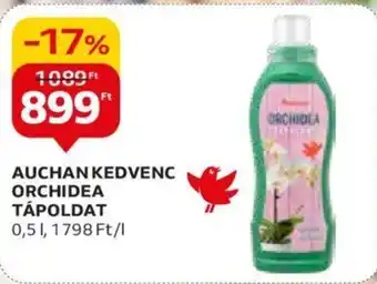 Auchan AUCHAN KEDVENC ORCHIDEA TÁPOLDAT 0,5l ajánlat