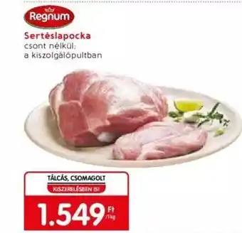 Spar Market Regnum Sertéslapocka 1kg ajánlat