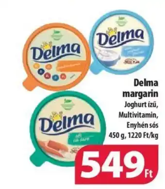 Coop Delma margarin 450g ajánlat