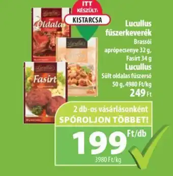 Coop Lucullus fűszerkeverék 50g ajánlat
