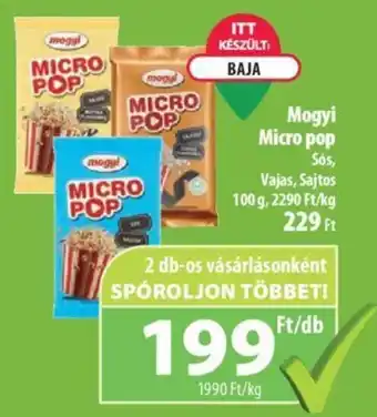Coop Mogyi Micro pop 100g ajánlat