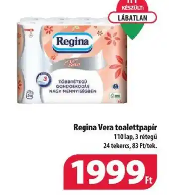 Coop Regina Vera toalettpapír ajánlat