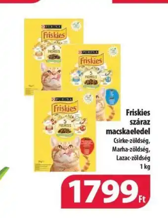 Coop Friskies száraz macskaeledel 1kg ajánlat