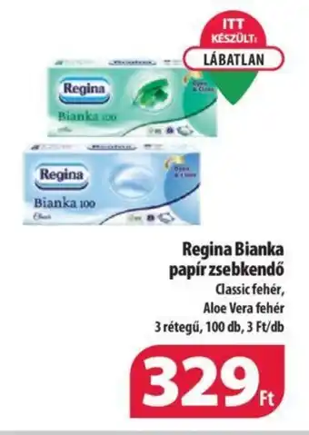 Coop Regina Bianka papír zsebkendő ajánlat