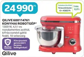 Auchan QILIVE 600114761 KONYHAI ROBOTGÉP ajánlat