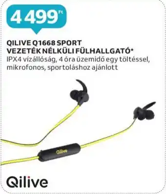 Auchan QILIVE Q1668 SPORT VEZETÉK NÉLKÜLI FÜLHALLGATÓ ajánlat