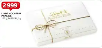 Auchan LINDT HOCHFEIN PRALINÉ 120 g ajánlat