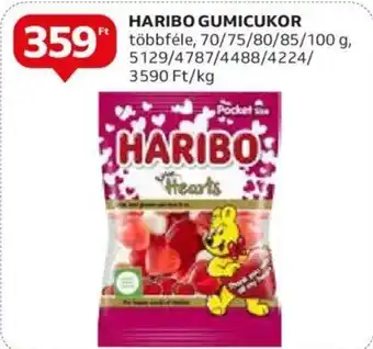 Auchan HARIBO GUMICUKOR 100g ajánlat