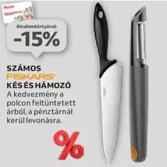 Auchan SZÁMOS FISKARS KÉS ÉS HÁMOZÓ ajánlat