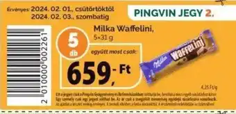 Milka Waffelini 5x31g