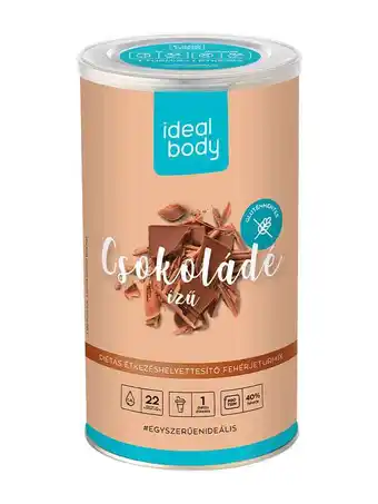 IdealBody diétás fehérje turmixpor csokoládé - 525 g