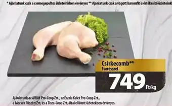 Coop Csirkecomb 1kg ajánlat