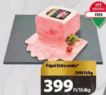 Coop Pápai Extra sonka 10dkg ajánlat