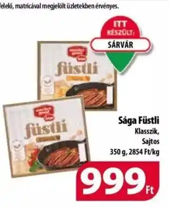 Sága Füstli 350g