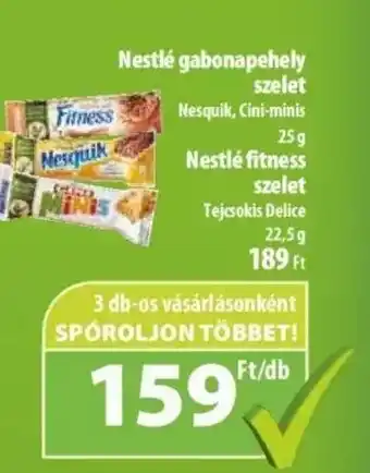 Coop Nestlé gabonapehely szelet 25g ajánlat